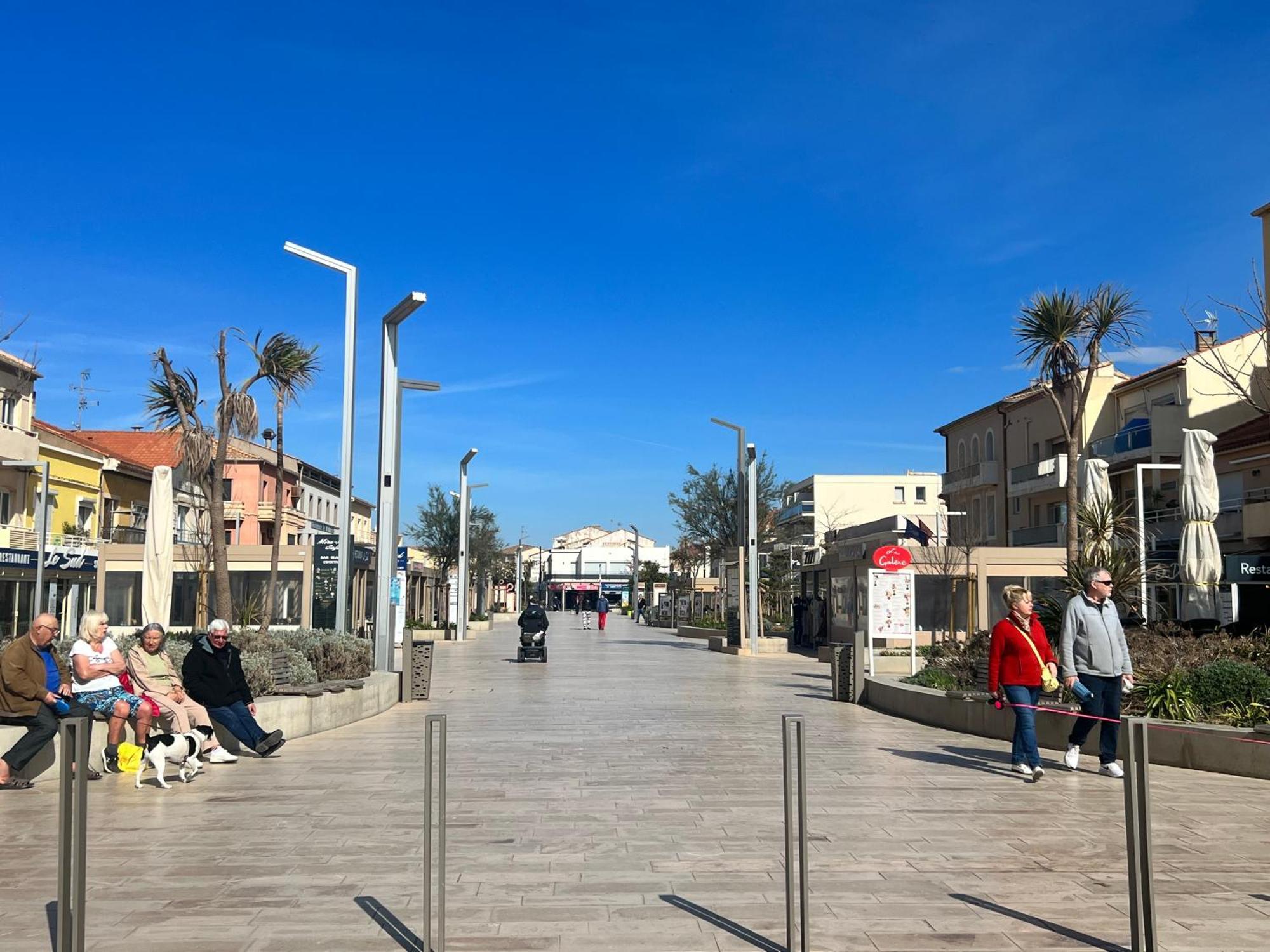 Oustal Caval Marin A Lägenhet Valras-Plage Exteriör bild