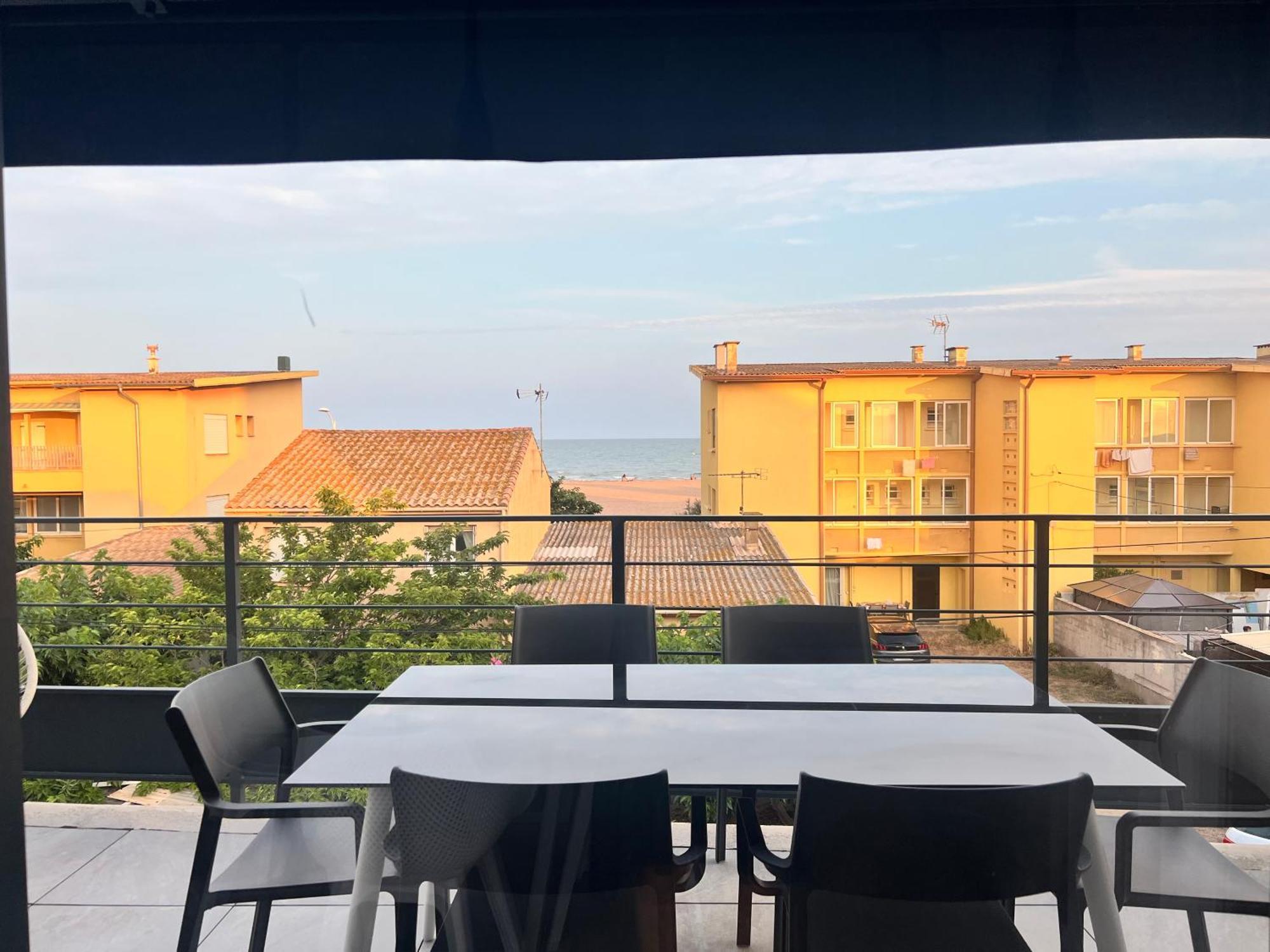 Oustal Caval Marin A Lägenhet Valras-Plage Exteriör bild